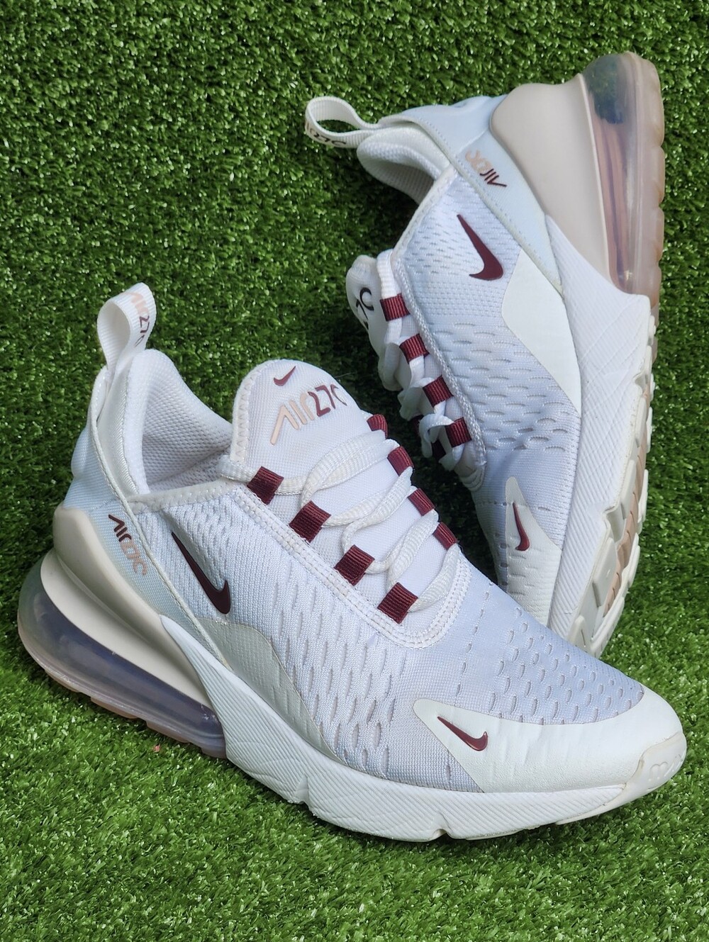 Nike Air Max 270 Big Girls Size 4 Youth Athletic Casual Comfort Sneakers Shoes